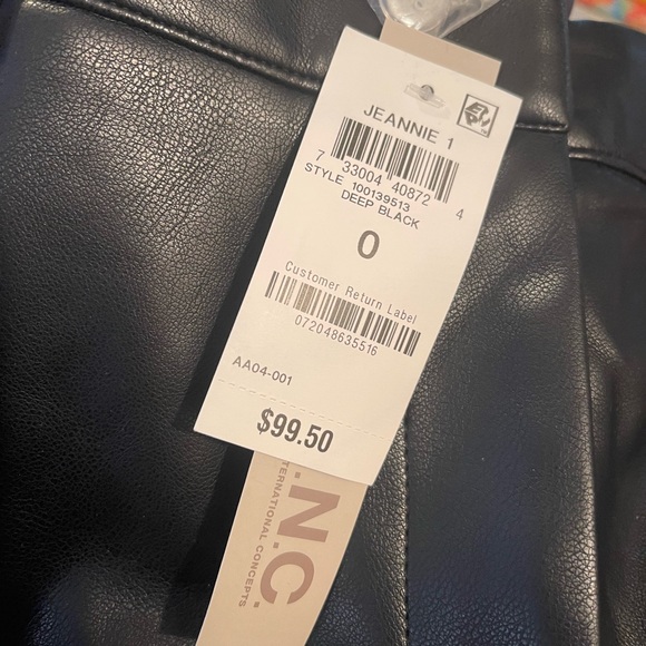 I.N.C. Faux Leather Pants - Picture 13 of 13